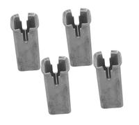 SEWOART 4pcs Vehicle Seat Headrest Guide Sleeve Replacement with Shock Absorbing Metal Parts for Trucks Suvs Easy Installation and Quick Replacement Driving Accessories