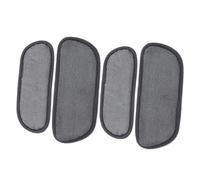 SEWOART 4Pcs Water Absorbent Pads Thick Refrigerator Drip Trays Anti-Splash Leak Catchers for Water Dispensers Grey Pattern Suitable for Fridge Organiser
