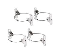 SEWOART 4sets Safety Furniture Straps Tip Connectors for Boy Girl Proofing Cabinets Dressers White Stainless Steel Easy Installation Sturdy Falling Device