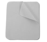 SEWOART 50pcs Microfibre Lens Cleaning Cloths Double-Sided Soft Eyeglass Cloths Scratch Glasses Screens Sunglasses Light Grey