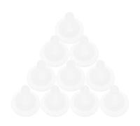 SEWOART 50pcs Silicone Nipples for Kitten Feeding Small Pet Nursing Bottle Replacement Soft Food Grade Pacifier for Puppies Kittens Rabbits Travel-friendly Accessory