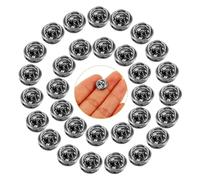 SEWOART 50Pcs Silver Tone Metal Pin Backs with 10Mm Copper Clutch Locking Enamel Pin Holders for Brooch Making DIY Jewelry Craft Accessories
