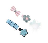 SEWOART 5pcs Dog Hair Accessories Set Pet Crown Hair Accessories Top Tiara Puppy Puppy Headdress Pet
