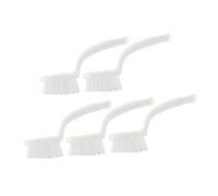 SEWOART 5pcs Household Kitchen Cleaning Brushes Set White Crevice and Seam Floor Slot Brushes for Narrow Gap Cleaning Sturdy Bristles
