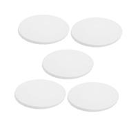 SEWOART 5pcs Oval Canvas Panels with Sturdy Wood Frames Blank Cotton Cloth Boards for Oil Acrylic Painting Unique Artistic Oval Shape for Students Artists Home Decor