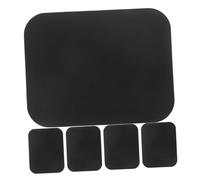 SEWOART 5pcs Self Adhesive Metal Plates for Phone Magnetic Iron Plates for Car Mount Compatible with Smartphones Tablets and GPS Devices Easy Installation and Removal