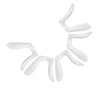 SEWOART 5pcs Silicone Nose Pad for Glasses U Shaped Screw-in Bottom, Soft Nose Pads for Eyeglasses Providing Easy Installation and Wide Compatibility, for Eye Glasses and Sunglasses Repair