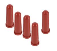 SEWOART 5pcs Small Animal Feeding Nipples Soft Rubber Teats for Rabbits Guinea Pigs Kitten Milk Bottle Nipples Calf Goat Feeder Nursing Accessories for Wildlife Rehab and Animals