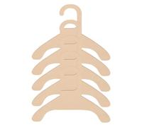 SEWOART 5pcs Wood Dog Hangers Lightweight Pet Garment Rack for Dog Clothing Non-skid Design Multipurpose Clothes Storage for Dogs and Cats for Travel Use