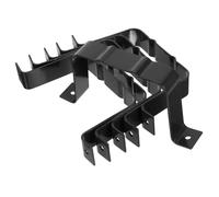 SEWOART 6pcs Aluminum Downspout Gutter Fittings Weather Resistant Drainage Connectors with Screws for Secure Gutter Pipe Installation Compatible with Various Buildings