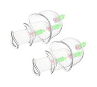 SEWOART 6pcs C-Shaped Chinese Vacuum Body Cups Anti-Cellulite Cupping Kit for Joint Massage Therapy Precise Muscle Relief Set for Professional and Home Use