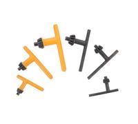 SEWOART 6pcs Electric Drill Chuck Key High-Speed Clamping Tools for Easy Replacement and Improved Efficiency Drilling Tasks