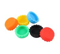 SEWOART 6pcs Mixed Color Slip Gecko Food and Water Dish Easy to Clean Reptile Feeding Bowls for Bearded Dragons Chameleons Snakes and Lizards