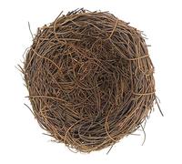 SEWOART 6Pcs Rattan Bird Nest Decor Artificial Nests for Home Garden for Seasonal Displays Parties Photo Props Realistic Nest Crafts for Outdoor Decoration