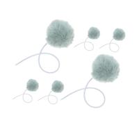 SEWOART 6pcs Replacement Cat Scratching Post Ball Interactive Cat Toys Ball Tree Tower Accessories Kitten Toys