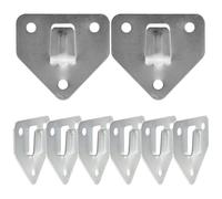 SEWOART 8pcs Fire Extinguisher Wall Mount Bracket Holder Heavy Duty Metal Hook for Secure Fire Extinguisher Storage Easy Installation