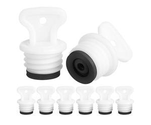 SEWOART 8pcs Hot Water Bottle Lid Rubber Stopper Cap Leakproof Plug Replacement for Water Sack Seal Use in Bedroom