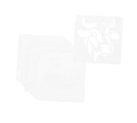 SEWOART 9pcs Animal Stencils for Spray Paint Wall Painting Template Winter Cattle Chicken Goose Horse Stencils DIY Art Decor