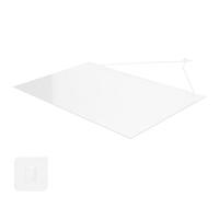 SEWOART Acrylic Memo Board Multi-Functional Writing Board with Hanging Rope for Capturing Thoughts and Reminding Important Knowledge, for Organising Weekly and Monthly for Home Office