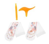 SEWOART Acupressure Reflexology Socks with Chart and Massage Tool Soft Breathable Cotton Foot Massage Socks for Enhanced Circulation and Relief Suitable for Various Foot Shapes