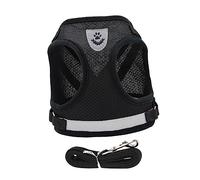 SEWOART Adjustable Puppy Harness Vest Pet Harnesses Small Dog Harness Reflective Dog Leash Long Rope