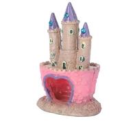 SEWOART Aquarium Decorations Heart Castle Fish Hidden Cave Ornament for ’ Fish Tanks in Fresh and Saltwater