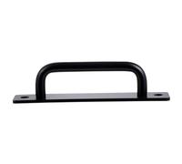SEWOART Barn Door Handle Long Base Pull for Furniture and Sliding Doors Ergonomic Grip Sturdy Construction Matte Black Finish Suitable for Home Office Hotel Garage Cabinet Use