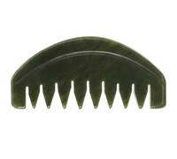SEWOART Beauty Scraping Plate Jade Massage Head Massage Scraper Gua Sha Stone Hair Comb for Home Co-workers