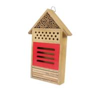 SEWOART Beehive for Garden Bee Hotel Attract Solitary Bees Ladybugs and Pollinators Wooden Structure