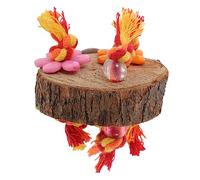 SEWOART Bird Toys for Caged Birds Parrot Biting Toy Safe Material Fun Practical Random