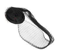 SEWOART Black Cat Balcony Safety Net Steel Wire Reinforced Mesh 3x4m Protective Anti-Fall Fence for Pets, Balcony Cat-Proof Netting for Indoor and Outdoor Use