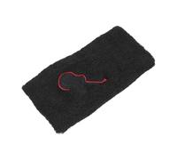 SEWOART Black Polyester Athletic Wristbands with Good Absorbent and Softer Care for Wrist, Sweat Bands for Instrument Performance and Basketball Accessories for Men and Women