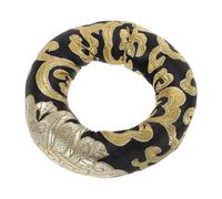 SEWOART Buddhist Meditation Bell Pad Handmade Art Silk Brocade Sound Bowl Mat Round Meditation Cushion for Bells Display