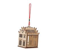 SEWOART Cage Wooden Safe Travel Learning Tool for Boys and Girls Easy to Use Practical