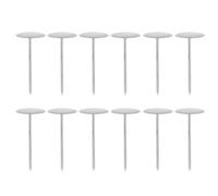SEWOART Cake Flower Nails Lightweight Stainless Steel 3cm Diameter 12pcs Baking Mold Tools for Decorating Pies and Buttercream Flowers