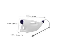 SEWOART Calf Nursing Bottle with Stomach Tube Colostrum Feeder for Newborn Lamb and Small Animals Precise Feeding Tool Easy to Clean Milk Pot for Enhanced Immunity