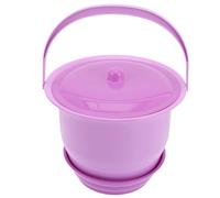 SEWOART Children Plastic Chamber Pot with Lid for Unisex Kids, Lightweight and Easy to Store Portable Urinal Toilet with Handle, for Night Use and Potty Training Random Color