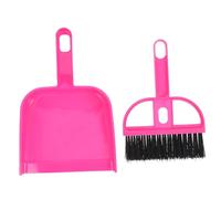 SEWOART Compact Mini Hand Broom and Dustpan Set with Soft Bristles for Precise Cleaning of Keyboards Electronics Beds and Small Items Small Household Dustpan Brush for Desktop and Car Use