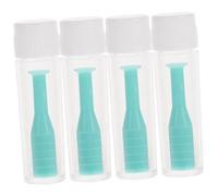 SEWOART Contact Lenses Inserter Remover Tool 4pcs Set with Suction Stick Tweezers and Protective Case Green for Travel and Daily Use