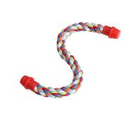 SEWOART Cotton Rope Parrot Stand Rack Toy Adjustable Bird Perch for PET Bird Cage Branch Perches Non-Toxic Hanging Design