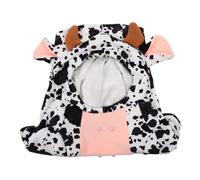 SEWOART Cow Modeling Pet Outfit for Dogs and Cats Adorable Cosplay Costume for Special Occasions Warm and Stylish Pet Garment Comfortable and Breathable for Photo Taking