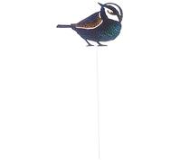 SEWOART Decorative Iron Bird Garden Ornament for Yard Display and Photo Prop, Rustic Metal Bird Craft Suitable for Themed Parties and Trick Or Treating Outdoor Decor