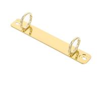 SEWOART Detachable 2-Hole Metal Binder Buckle Ring for DIY Loose Leaf Notebook Accessories, Gold Planner Folder Mechanism Replacement, Suitable for Photo Albums and Segmented Notebooks