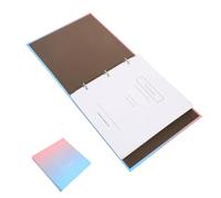 SEWOART DIY Pressed Flower Organizer Ring Binder with Sticky Pages for Botanical Specimen Collection Thick Protective Scrapbook Album for Nature Enthusiasts and Students