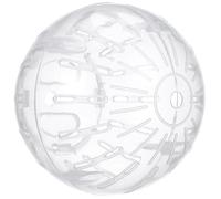 SEWOART Dwarf Hamster Running Balls 4 Inch White Simple Plastic Ball for Hamster Exercise Playing Environment Detachable and Easy to Clean