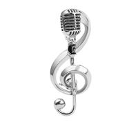SEWOART Elegant Silver Alloy Music Jewelry Brooch Pin for Women Featuring Music Note Design, Easy to Put and Adjustable, for Graduation or Birthday Party Accessories