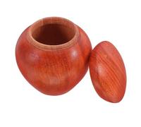SEWOART Elegant Wooden Pet Urn Small Rosewood Keepsake Box for Dog Cat Ashes Multifunctional Coin Jar Memorial
