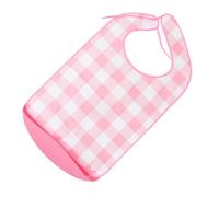 SEWOART Extra Large Adult Bib with Detachable Pocket Leakproof Cloth Protector for Elderly Eating Easy-clean Saliva Towel Apron for Maximum Spill Protection
