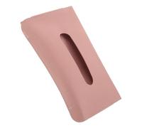 SEWOART Fit Hanging Car Tissue Holder for Sun Visor Faux Leather Napkin Box Dispenser Multi-location Use for Door Seat Visor Space-saving Auto Interior Accessory in Pink
