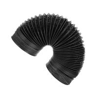SEWOART Flexible Kitchen Air Exhaust Hose with Thickened Aluminum Foil and Steel Wire Construction, Bendable Vent Hose for Efficient Ventilation and Sturdy PVC Coating